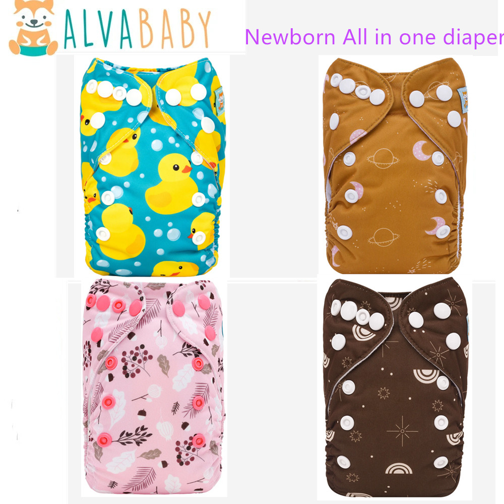 Pampers Diaper Premium Care - U Pick ALVABABY ทารกแรกเกิด AIO ผ้าอ้อมนํากลับมาใช้ใหม่