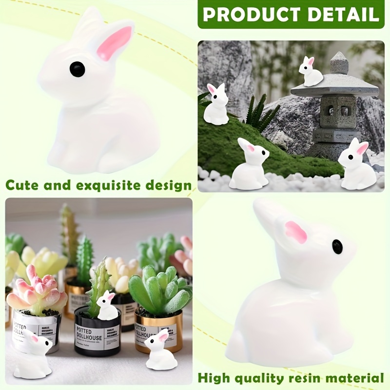 60 PC เรซิ่น Miniature กระต่าย - Nutcracker Figurine บทวิจารณ์และราคา