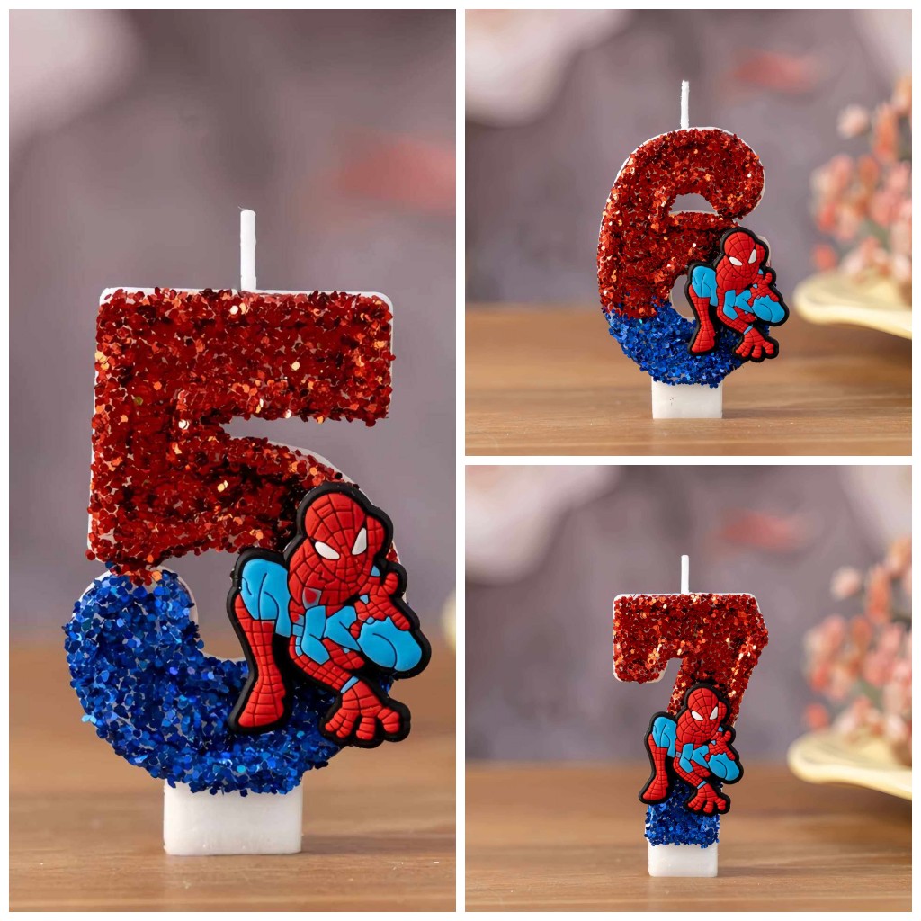 เทียนรูปตัวการ์ตูนซูเปอร์ฮีโร่ - Holiday Candle Set บทวิจารณ์และราคา