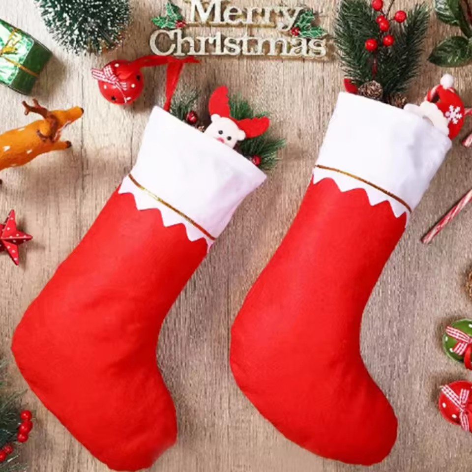 ถุงเท้าคริสต์มาส 1/3/6 ชิ้น, ถ - Christmas Stocking Hanging บทวิจารณ์และราคา