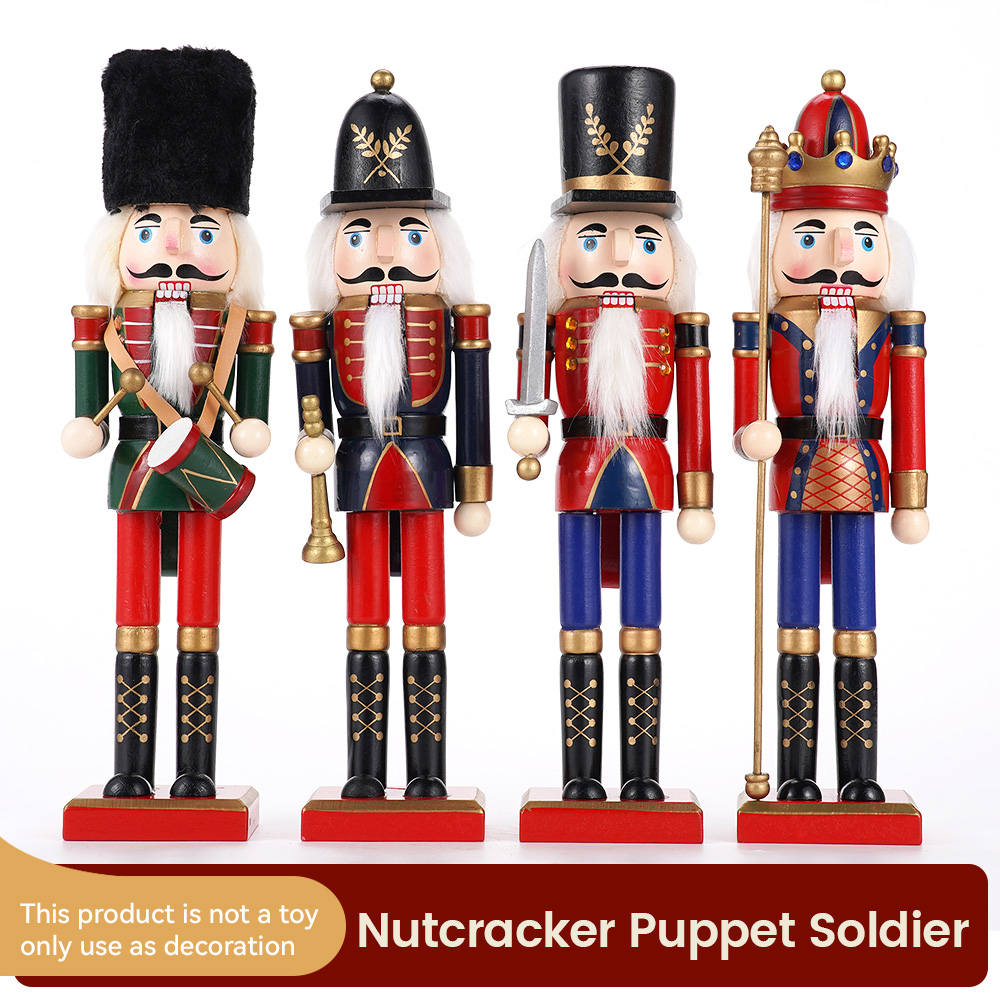 30 ซม.ไม้ Nutcracker เครื่องปร - Nutcracker Figurine บทวิจารณ์และราคา