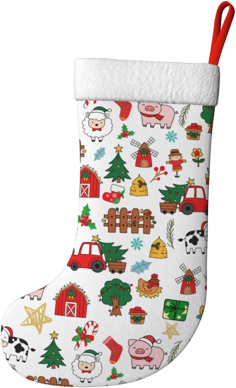 ถุงเท้าคริสต์มาสลายสัตว์เลี้ยง - Christmas Stocking Hanging บทวิจารณ์และราคา