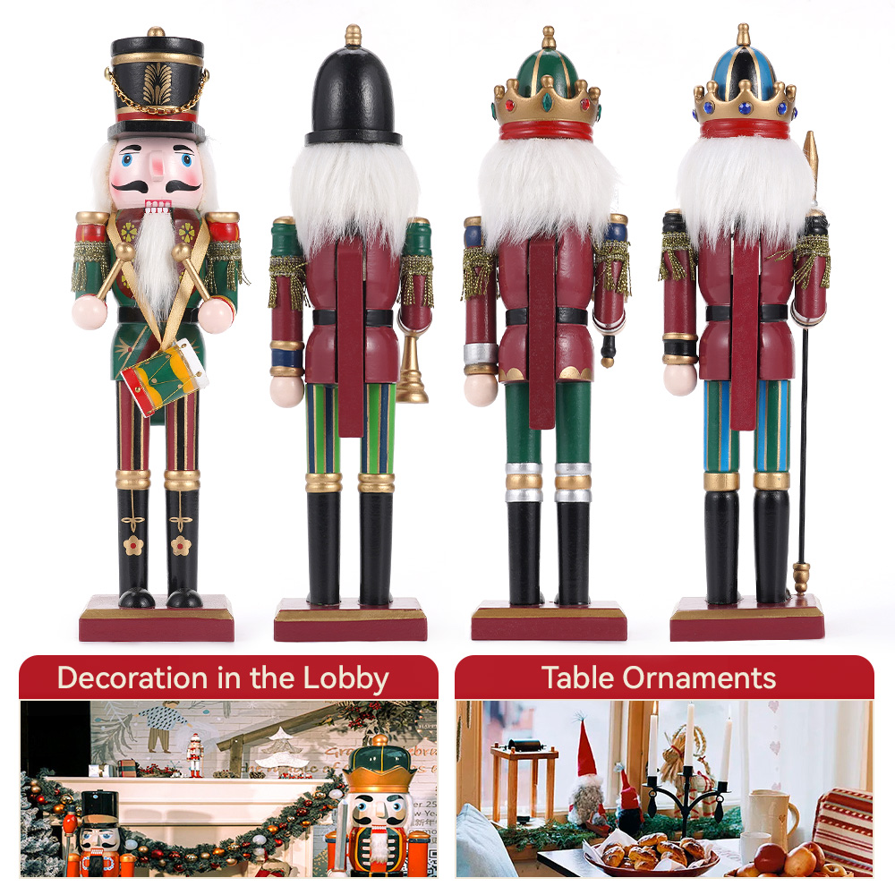 30cm นัทแครกเกอร์ไม้การตกแต่งค - Nutcracker Figurine บทวิจารณ์และราคา