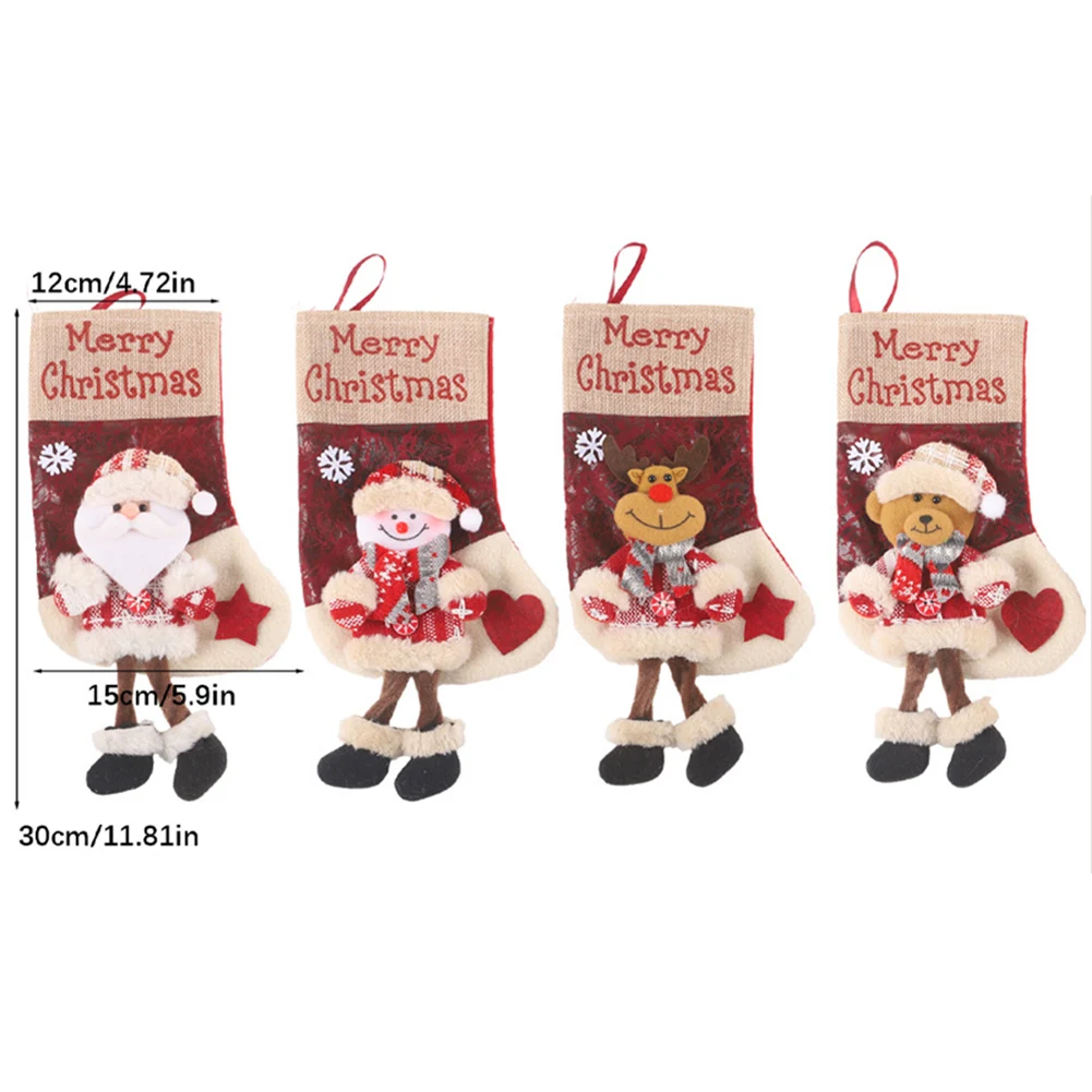 ถุงเท้าคริสต์มาสซานต้าขนาดใหญ่ - Christmas Stocking Hanging บทวิจารณ์และราคา