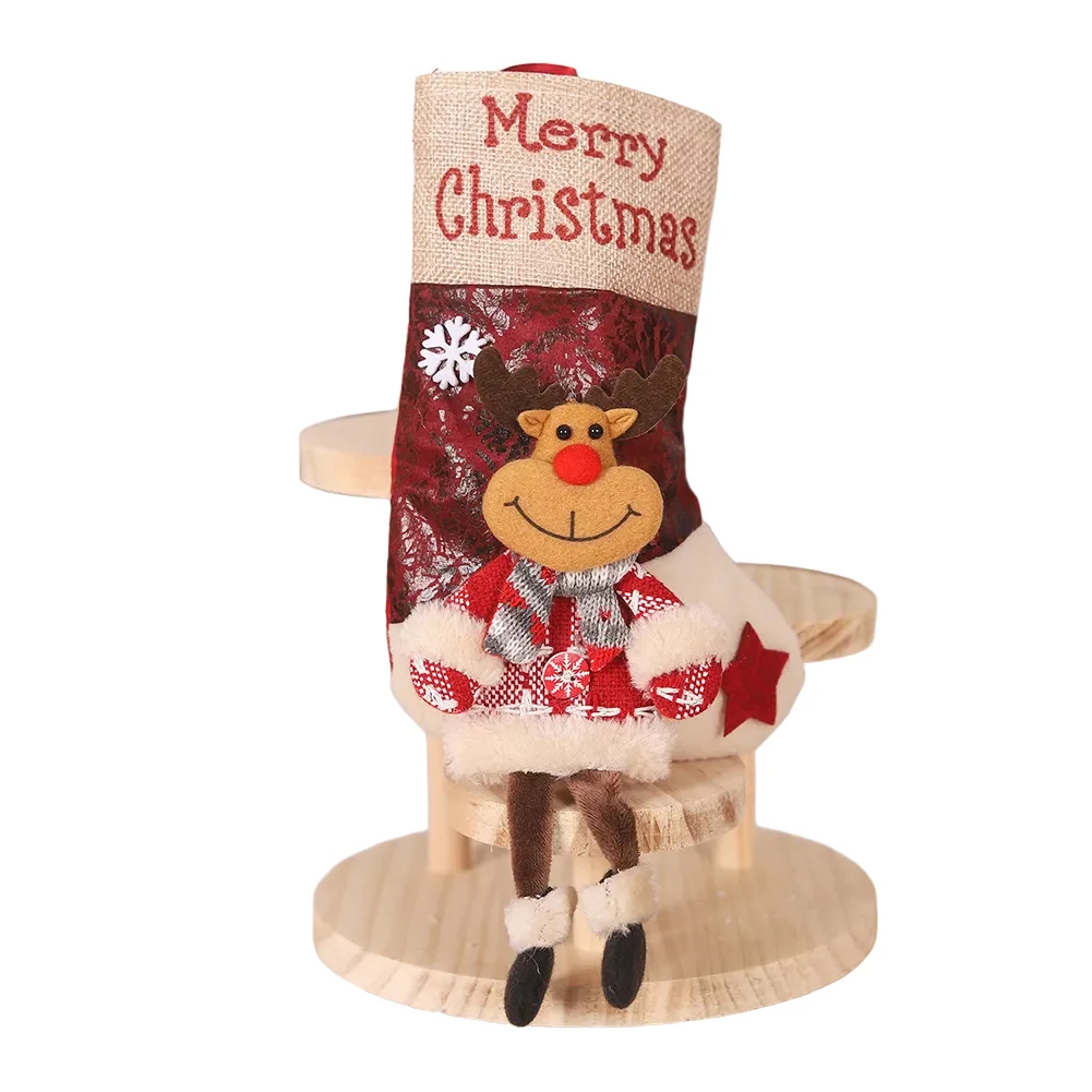 ถุงเท้าคริสต์มาสซานต้าขนาดใหญ่ - Christmas Stocking Hanging บทวิจารณ์และราคา