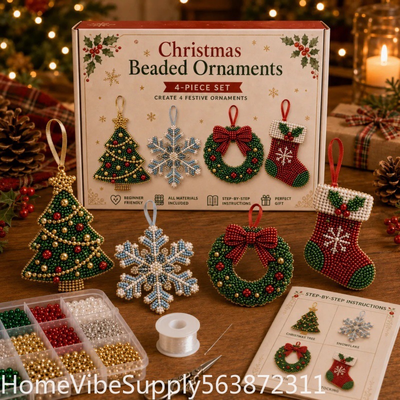 ชุดงานฝีมือ DIY ต้นคริสต์มาสแล - Christmas Stocking Hanging บทวิจารณ์และราคา